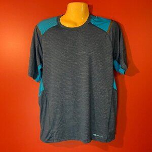 Sugoi Men's Icefit Semi-fit Blue Active Shirt - Size Medium